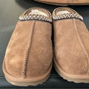 UGG Brown Suede Women's Slip-On Clog